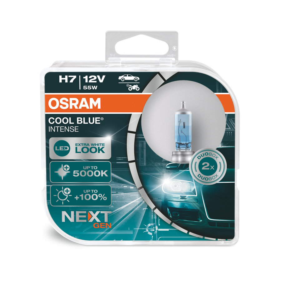 Osram Cool Blue Intense NG H7 55W (DuoBox)