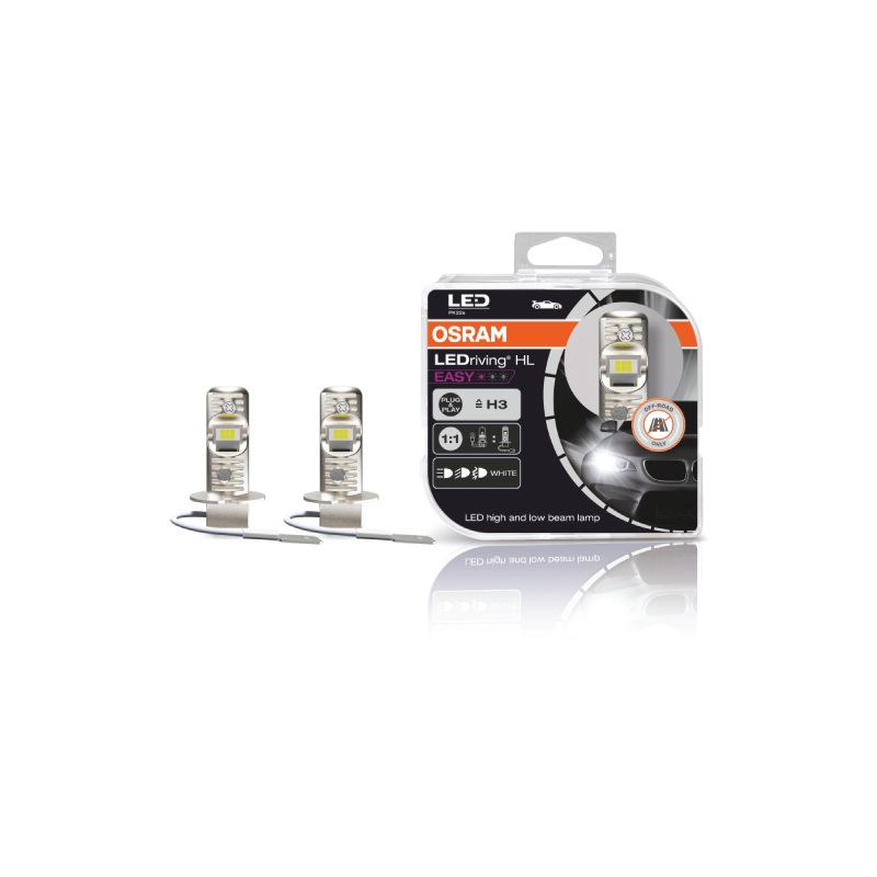 Osram Ledriving HL Easy 12v 900lm H3 Par - Image 2