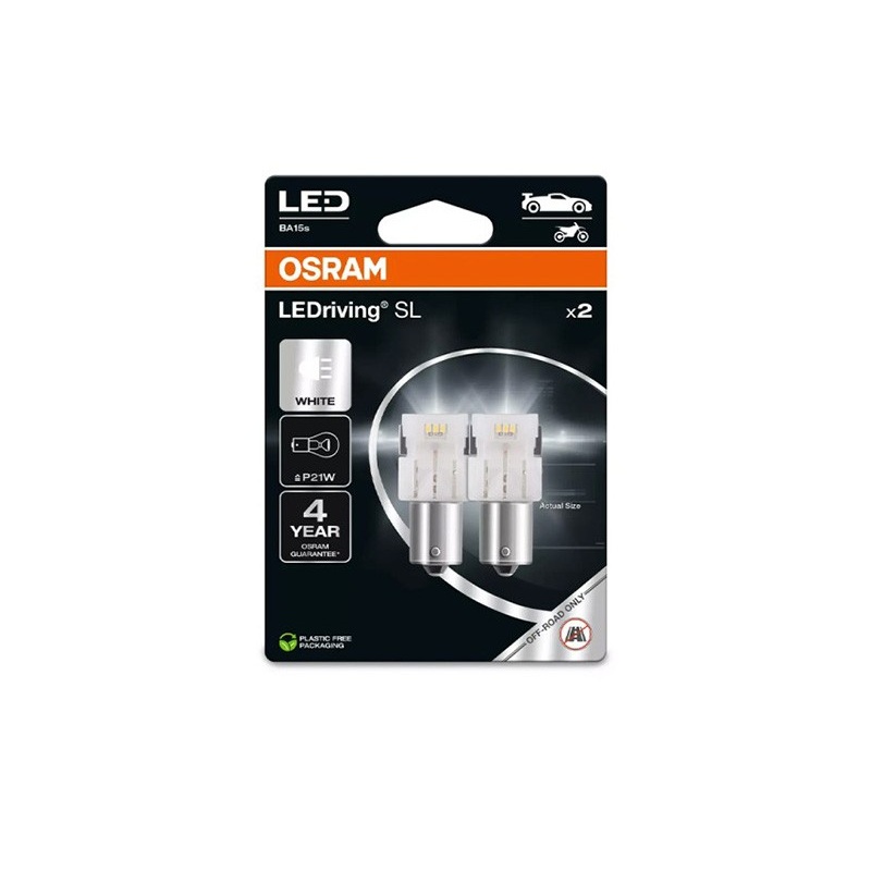 Osram LEDriving SL BA15S (P21W) 1,8W Branco 6000K (2un) - Image 2