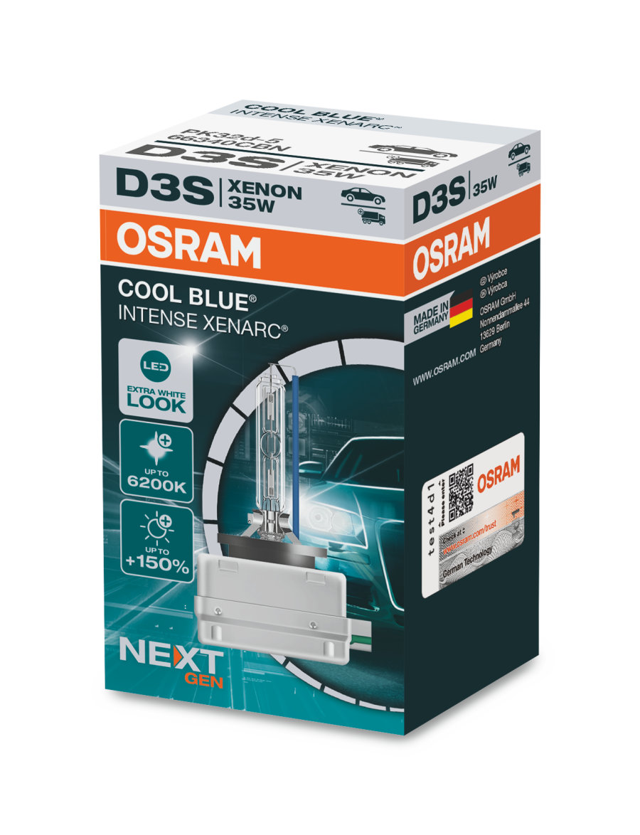 Osram Cool Blue Intense NG Xenarc D3S (Unidade) - Image 2