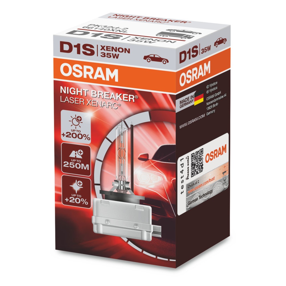 Osram Night Breaker Laser Xenarc D1S (Unidade)