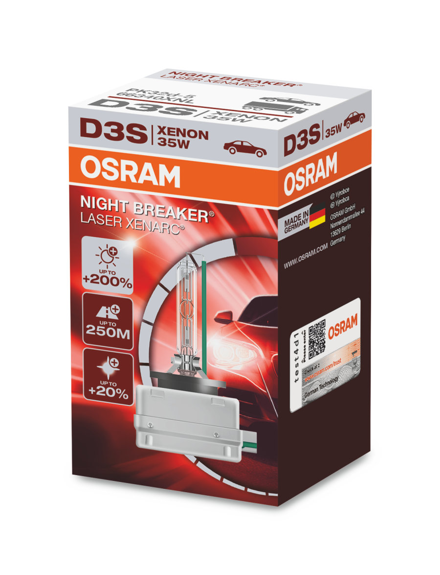 Osram Night Breaker Laser Xenarc D3S (Unidade)