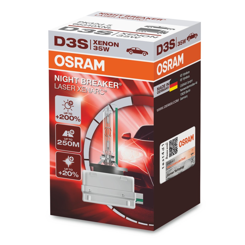 Osram Night Breaker Laser Xenarc D3S (Unidade) - Image 2
