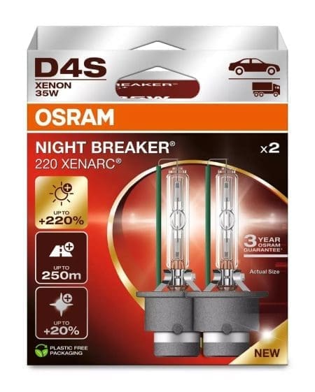 Osram Night Breaker 220 Xenarc D4S (Duo Box)