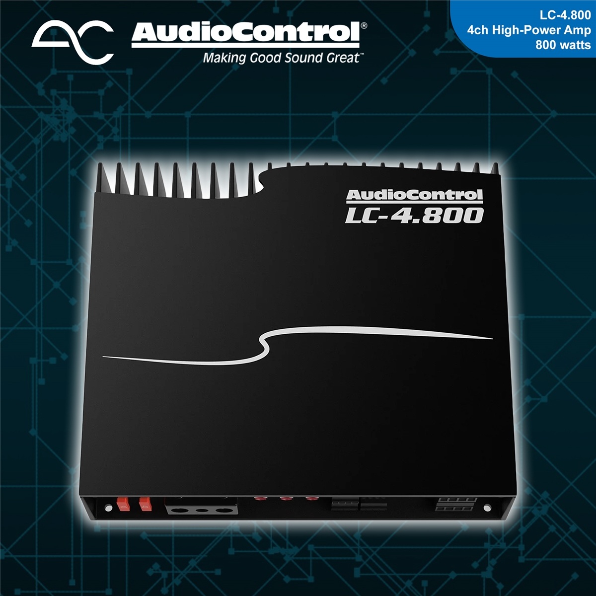 Amplificador 4 Canais AudioControl LC-4.800 - Image 3