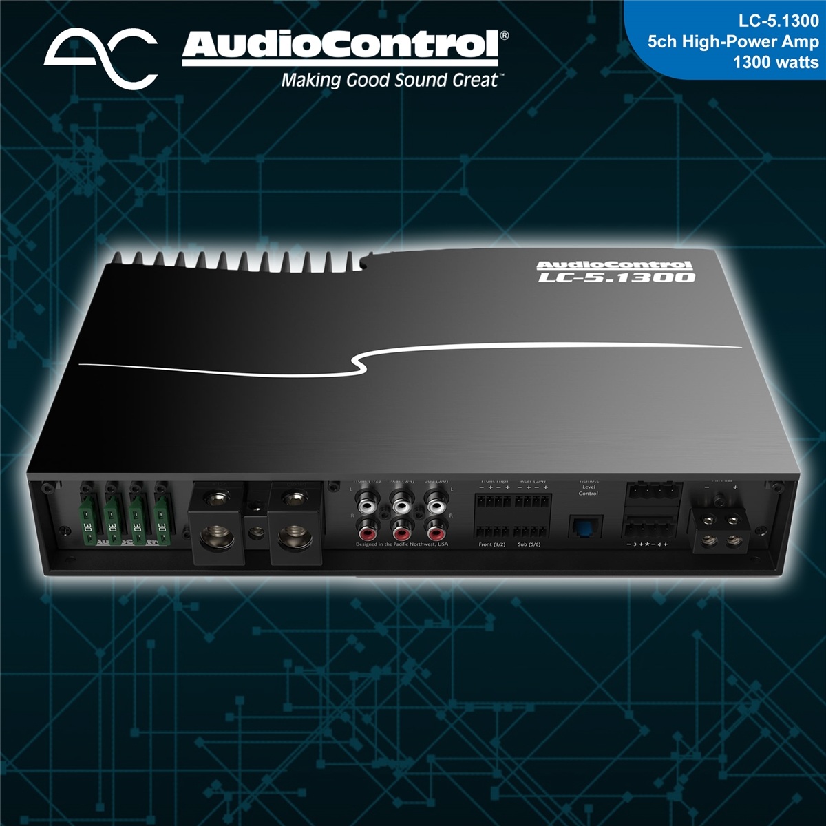 Amplificador 5 Canais AudioControl LC-5.1300 - Image 3