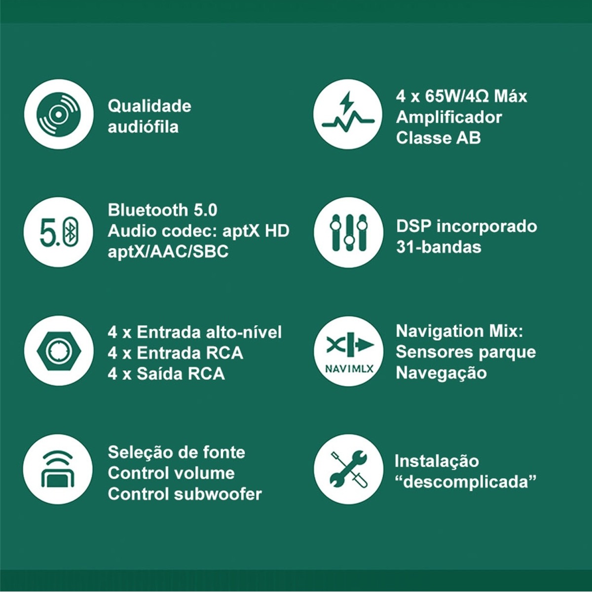 Amplificador Com DSP Goldhorn DSPA 406 - Image 5