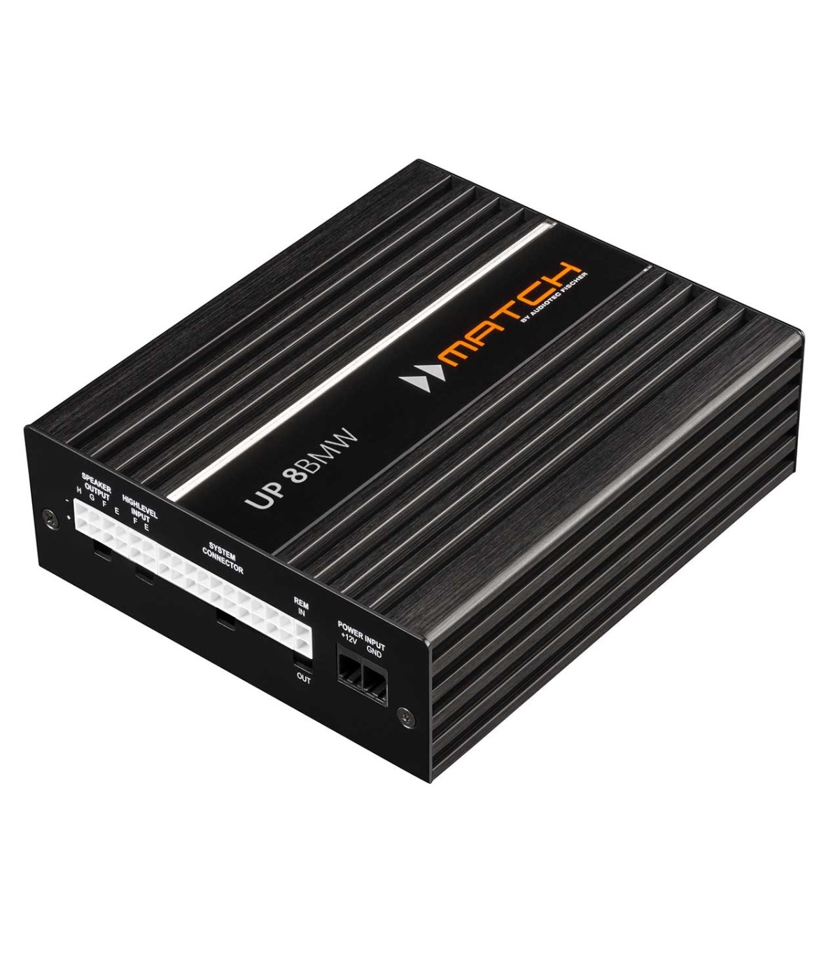 Amplificador e Processador Audio Match UP 8DSP BMW