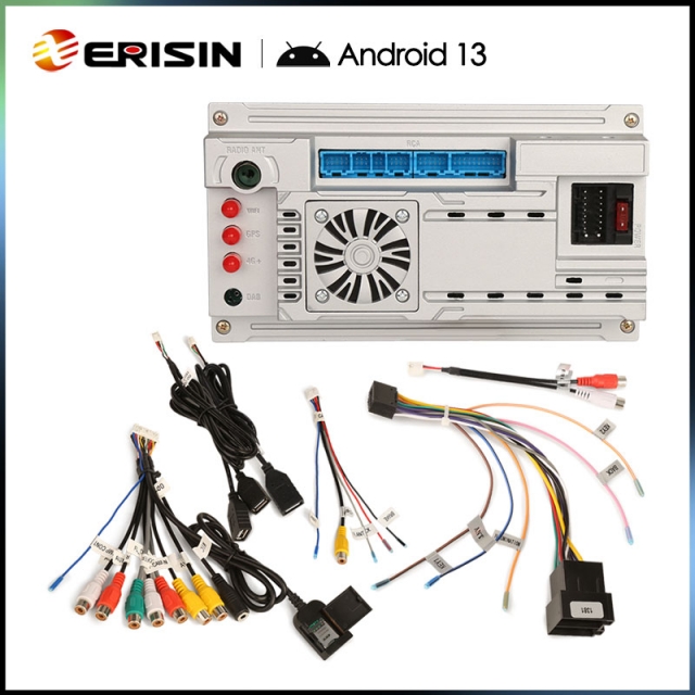 Rádio Erisin Android 13 MT8667 4GB 64GB 2DIN 7" Botões CPW DSP 4G - Image 3