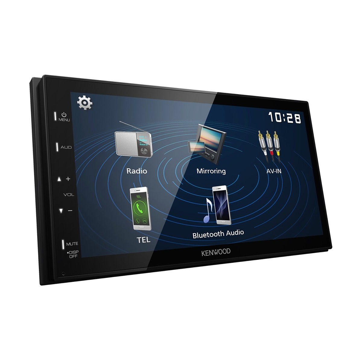 Rádio Kenwood 2DIN DMX129BT