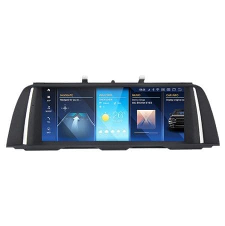 Ecrã Android 13 10.25" Snapdragon 662 4GB 64GB BMW Série 5 F10 F11 NBT 2013-2016