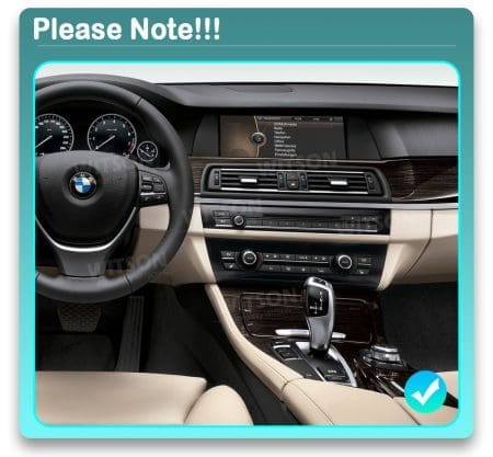 Ecrã Android 13 10.25" Snapdragon 662 4GB 64GB BMW Série 5 F10 F11 NBT 2013-2016 - Image 6