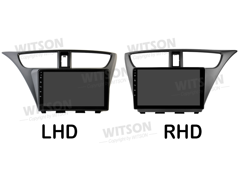 Rádio Witson Android 14 UIS7862 4GB 64GB 9" Honda Civic 2012-2017 - Image 3