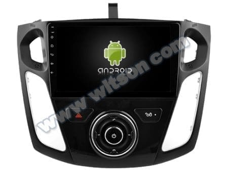 Rádio Witson Android 14 UIS7862 4GB 64GB 9" CarPlay Ford Focus 2011-2019 - Image 3