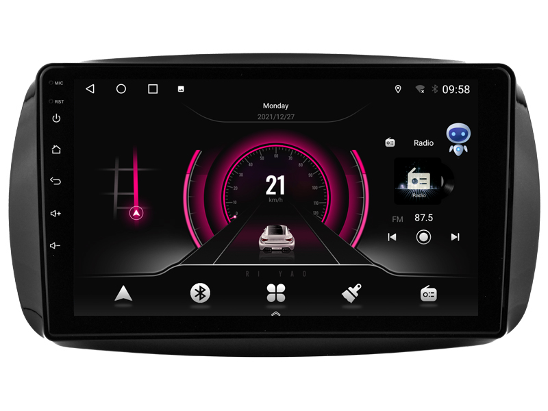 Rádio Witson Android 14 UIS7862 4GB 64GB 9" Smart 2014-2020