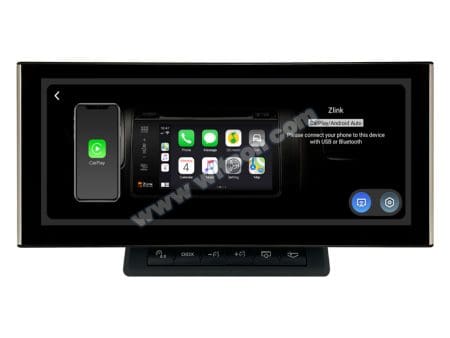 Ecrã Android 13 10.25" Snapdragon 680 4GB 64GB Audi A6 2005-2011 MMI 3G - Image 3