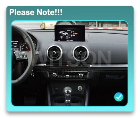 Ecrã Android 13 10.25" Snapdragon 680 4GB 64GB Audi A3 8V 2014-2018 - Image 8
