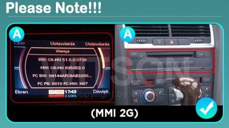 Ecrã Android 13 10.25" Snapdragon 680 4GB 64GB Audi Q7 2006-2015 MMI 2G - Image 8