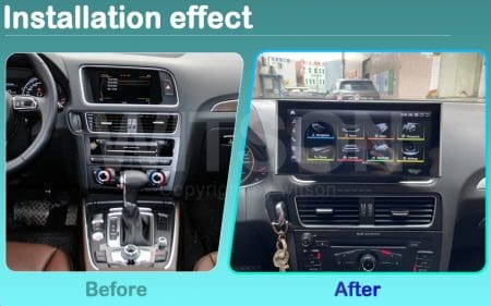 Ecrã Android 13 10.25" Snapdragon 680 4GB 64GB Audi Q5 2009-2018 MMI 3G - Image 10