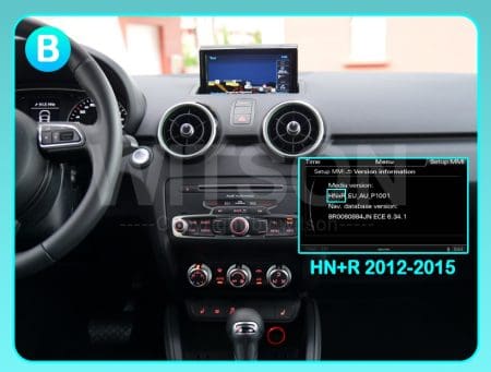 Ecrã Android 13 12.3" Snapdragon 680 4GB 64GB Audi A1 2012-2018 HN+R - Image 9