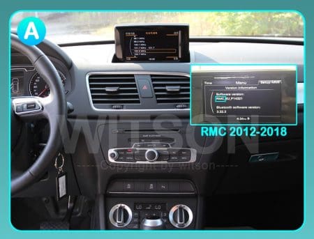 Ecrã Android 13 12.3" Snapdragon 680 4GB 64GB Audi Q3 2012-2018 RMC - Image 9