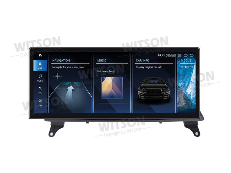 Ecrã Android 13 12.3" Snapdragon 680 4GB 64GB BMW X5 E70 X6 E71 CIC 2011-2014 Ultra-Slim - Image 2