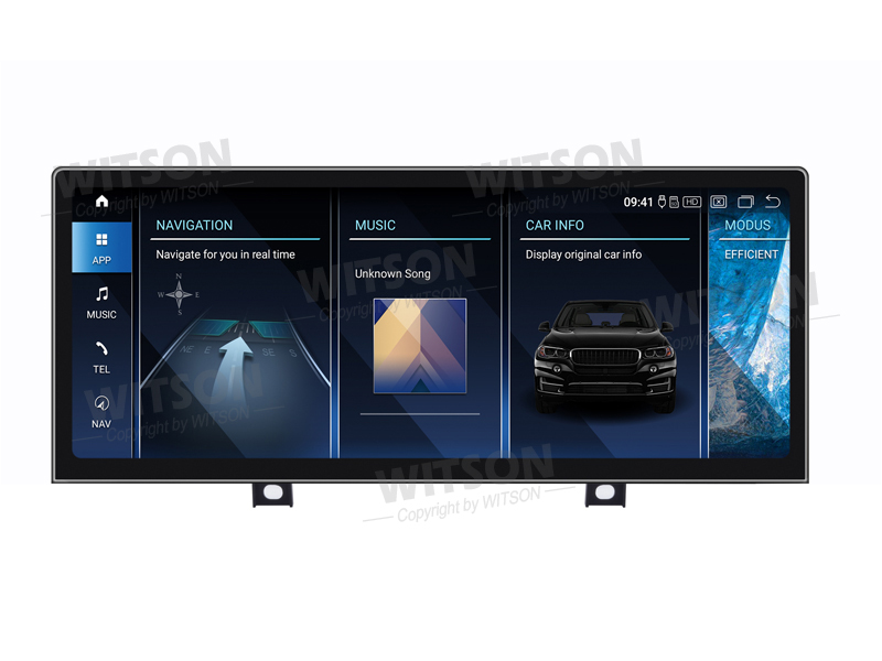 Ecrã Android 13 12.3" Snapdragon 680 4GB 64GB BMW Série 2 F45 EVO 2017-2020 Ultra Slim