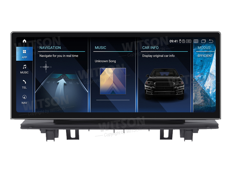 Ecrã Android 13 12.3" Snapdragon 680 4GB 64GB BMW X1 F48 EVO 2018-2020