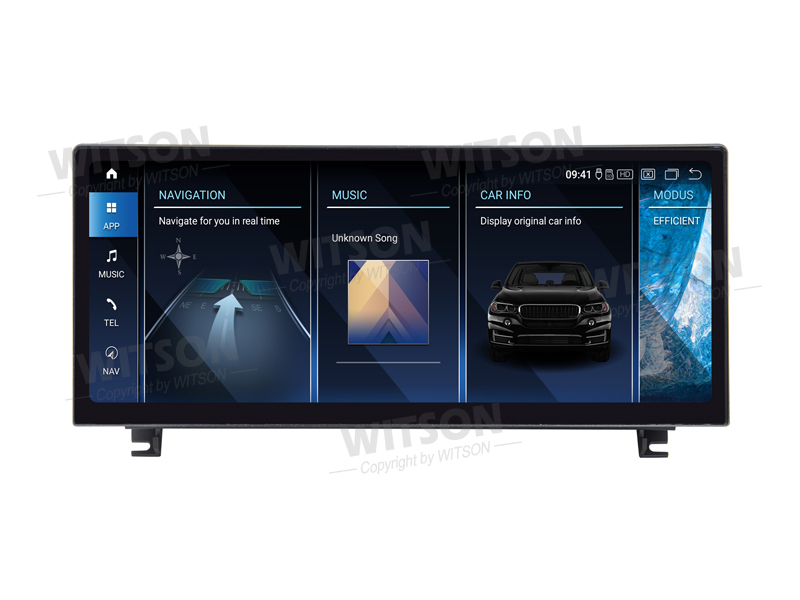 Ecrã Android 13 12.3" Snapdragon 680 4GB 64GB BMW Z4 E89 S/Ecrã Origem 2009-2015 Ultra-Slim