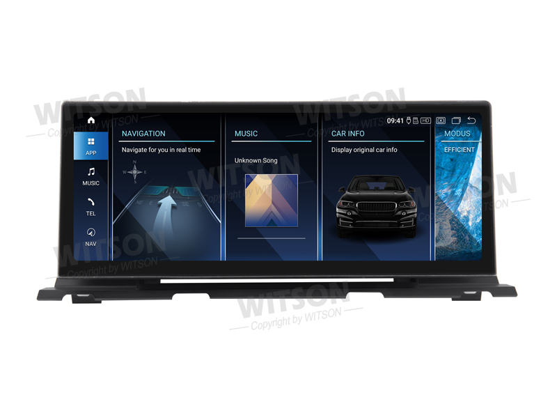 Ecrã Android 13 12.3" Snapdragon 680 4GB 64GB BMW Série 6 F06 F12 NBT 2013-2017