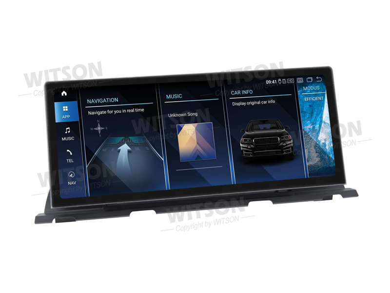 Ecrã Android 13 12.3" Snapdragon 680 4GB 64GB BMW Série 6 F06 F12 NBT 2013-2017 - Image 3