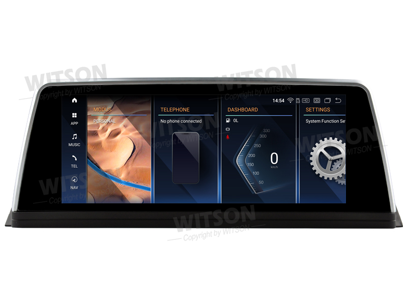 Ecrã Android 13 10.25" Snapdragon 680 4GB 64GB BMW Série 7 E65 E66 CCC 2004-2009