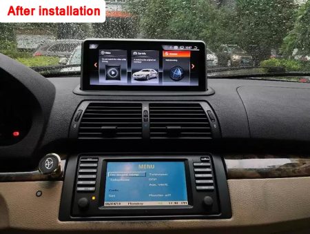 Ecrã Android 13 10.25" Snapdragon 680 4GB 64GB BMW X5 E53 C/ Ecrã de 6.5"/4.3" Origem 1998-2006 - Image 8