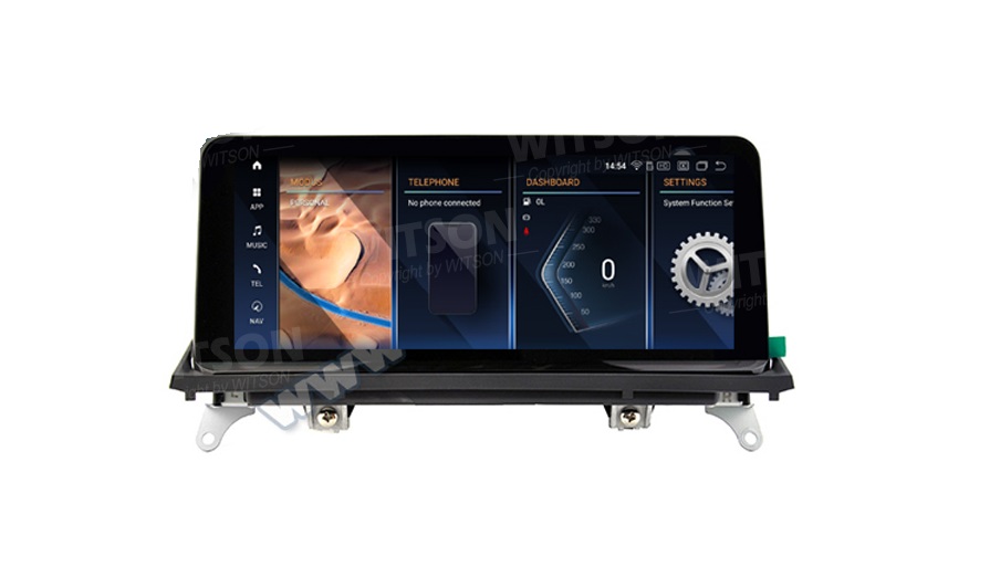 Ecrã Android 13 10.25" Snapdragon 680 4GB 64GB BMW X5 E70 X6 E71 CCC 2007-2010