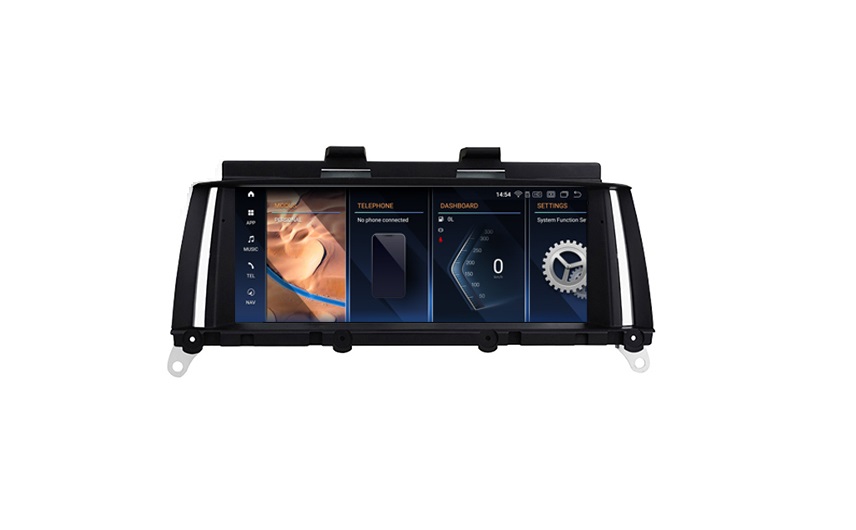 Ecrã Android 13 8.8" Snapdragon 680 4GB 64GB BMW X3 F25 X4 F26 NBT 2014-2016