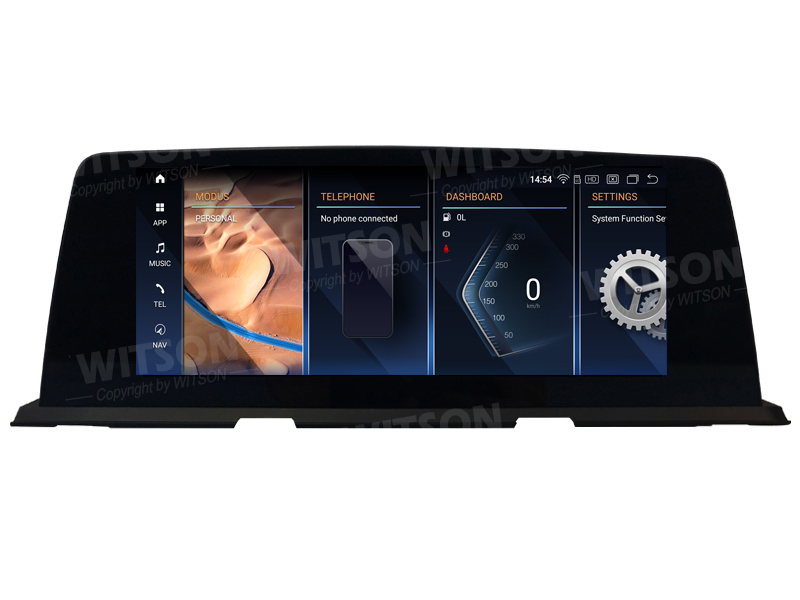 Ecrã Android 13 10.25" Snapdragon 680 4GB 64GB BMW Série 6 F06 F12 NBT 2013-2017