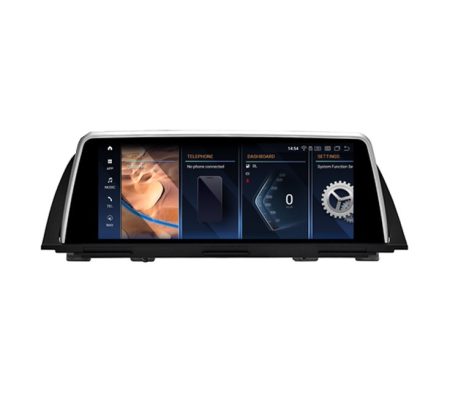 Ecrã Android 13 10.25" Snapdragon 680 4GB 64GB BMW Série 5 F10 F11 CIC 2011-2012 Stand Up