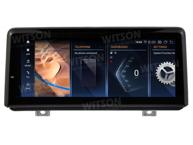 Ecrã Android 13 8.8" Snapdragon 680 4GB 64GB BMW Série 2 F45 EVO 2017-2020