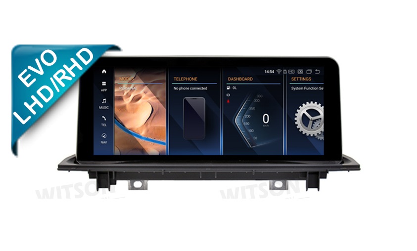 Ecrã Android 13 10.25" Snapdragon 680 4GB 64GB BMW X1 F48 EVO 2018-2020