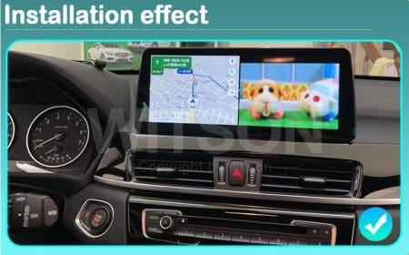 Ecrã Android 13 10.25" Snapdragon 662 4GB 64GB BMW X1 F48 Evo 2018-2020 - Image 9
