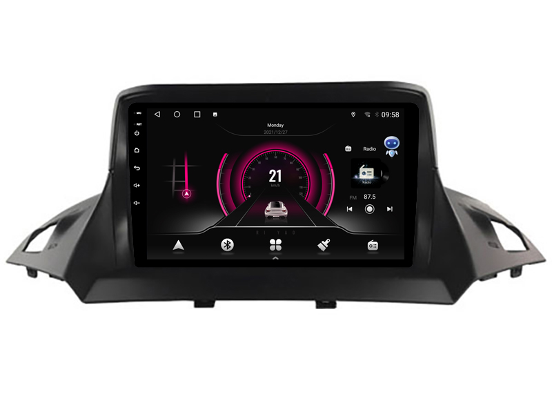 Rádio Witson Android 14 UIS7862 4GB 64GB 9" Ford Kuga C-Max Escape 2013-2016