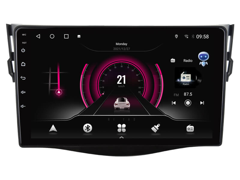 Rádio Witson Android 14 UIS7862 4GB 64GB 9" Toyota Rav 4 - Image 2
