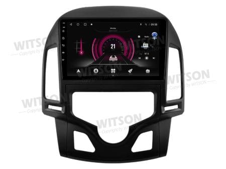 Rádio Android 14 9" Octa-Core UIS7862 4GB 64GB Hyundai I30 2006-2011