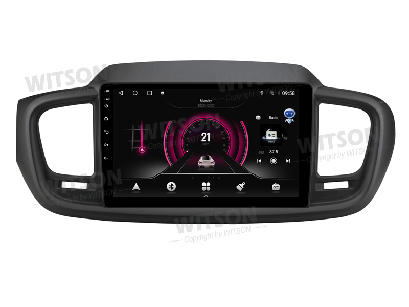 Rádio Witson Android 14 UIS7862 4GB 64GB 10.1" CarPlay Kia Sorento 2015-2019