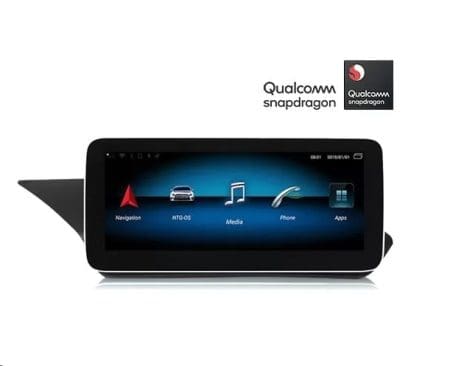 Ecrã Android 13 10.25" Snapdragon 680 4GB 64GB Mercedes-Benz E W212 NTG 5.0 2015-2016
