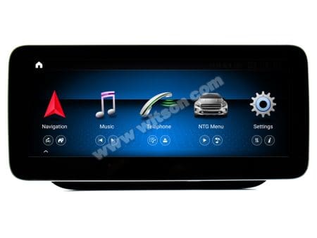 Ecrã Android 13 10.25" Snapdragon 680 4GB 64GB Mercedes-Benz B W246 NTG 4.5 2011-2014