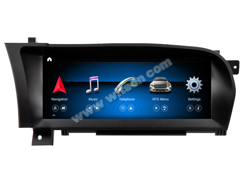 Ecrã Android 13 10.25" Snapdragon 680 4GB 64GB Mercedes-Benz Clase S W221 NTG 3.0/3.5 2006-2013