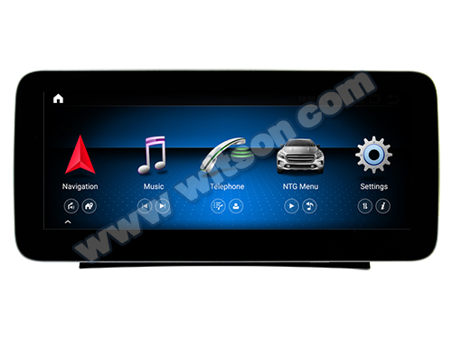 Ecrã Android 13 10.25" Snapdragon 680 4GB 64GB Mercedes-Benz CLS W218 NTG 4.5 2012-2013