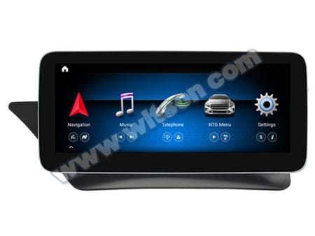 Ecrã Android 13 10.25" Snapdragon 680 4GB 64GB Mercedes-Benz E Coupé W207 NTG 4.5 2013-2015