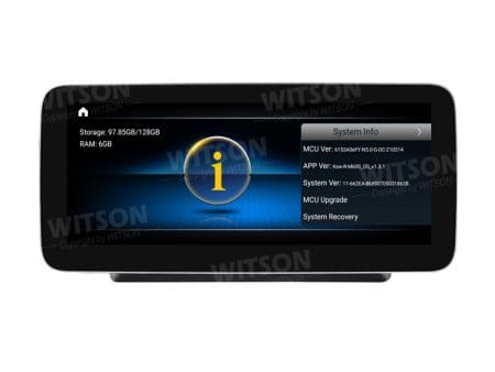 Ecrã Android 13 10.25" Snapdragon 680 4GB 64GB Mercedes C GLC NTG 5.5 2019-2021 - Image 5